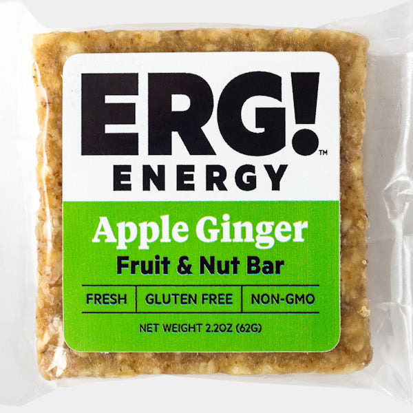 Apple Ginger ERG! Fruit & Nut Bar