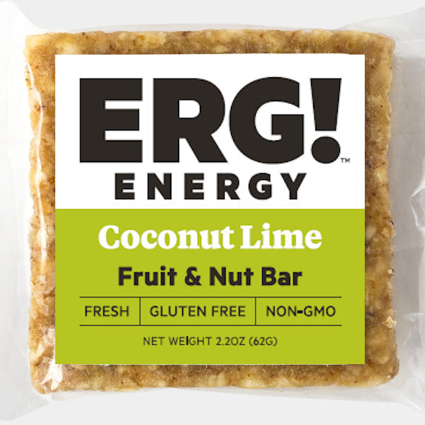 Coconut Lime ERG! Fruit & Nut Bar