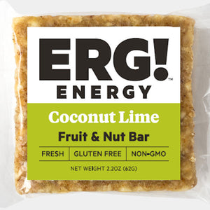 Coconut Lime ERG! Fruit & Nut Bar