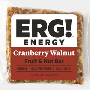 Cranberry Walnut ERG! Fruit & Nut Bar
