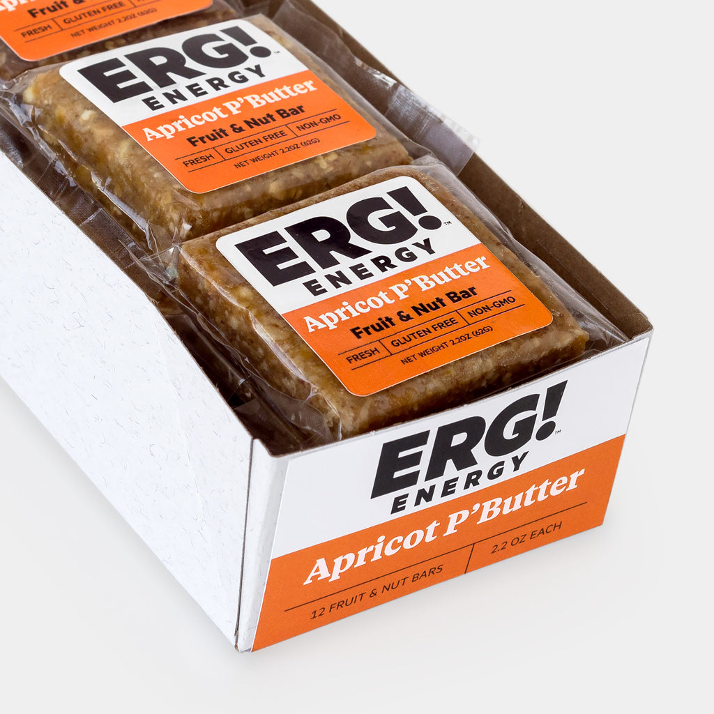 Apricot P'Butter ERG! - Box of 12 Bars