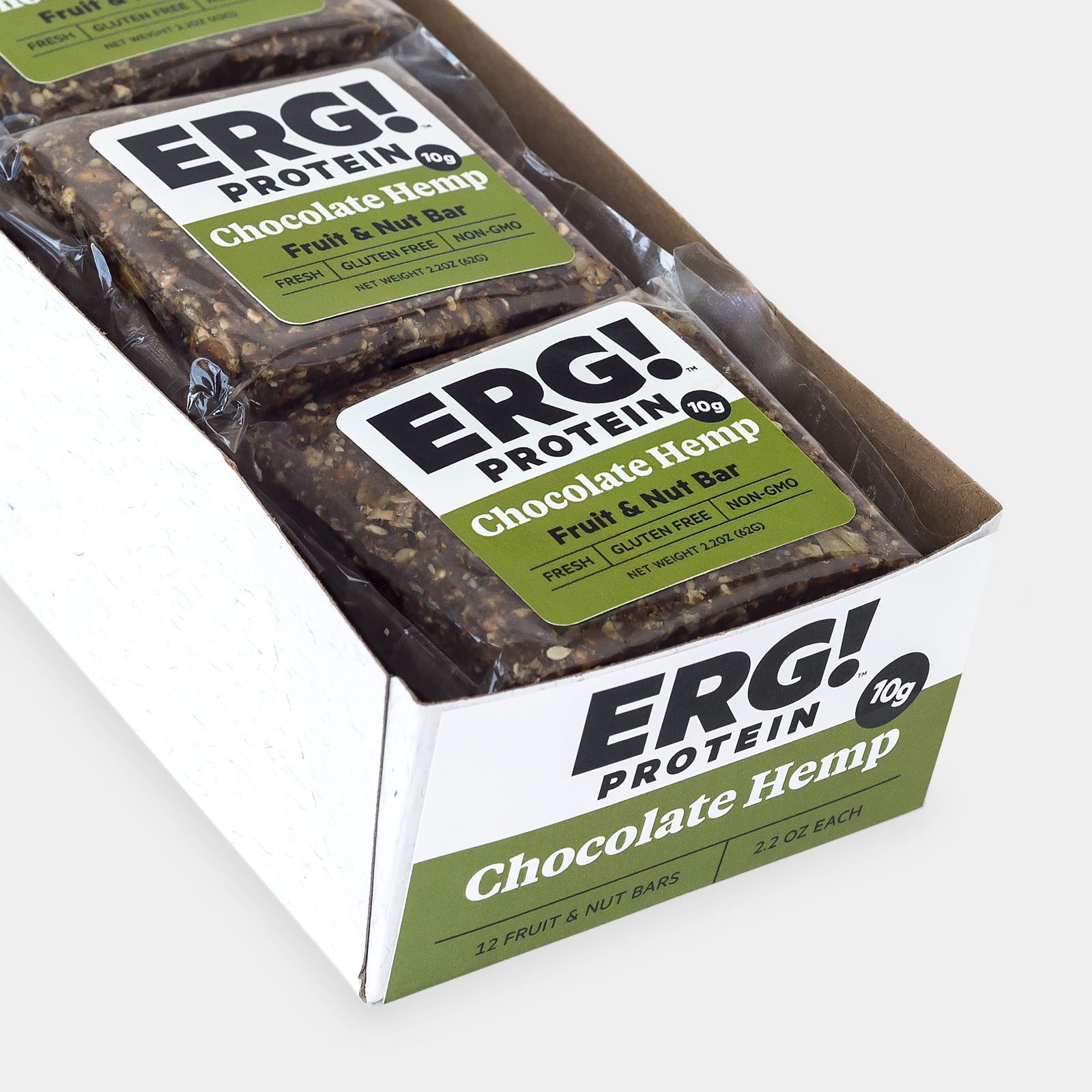 Chocolate Hemp ERG! - Box of 12 Bars