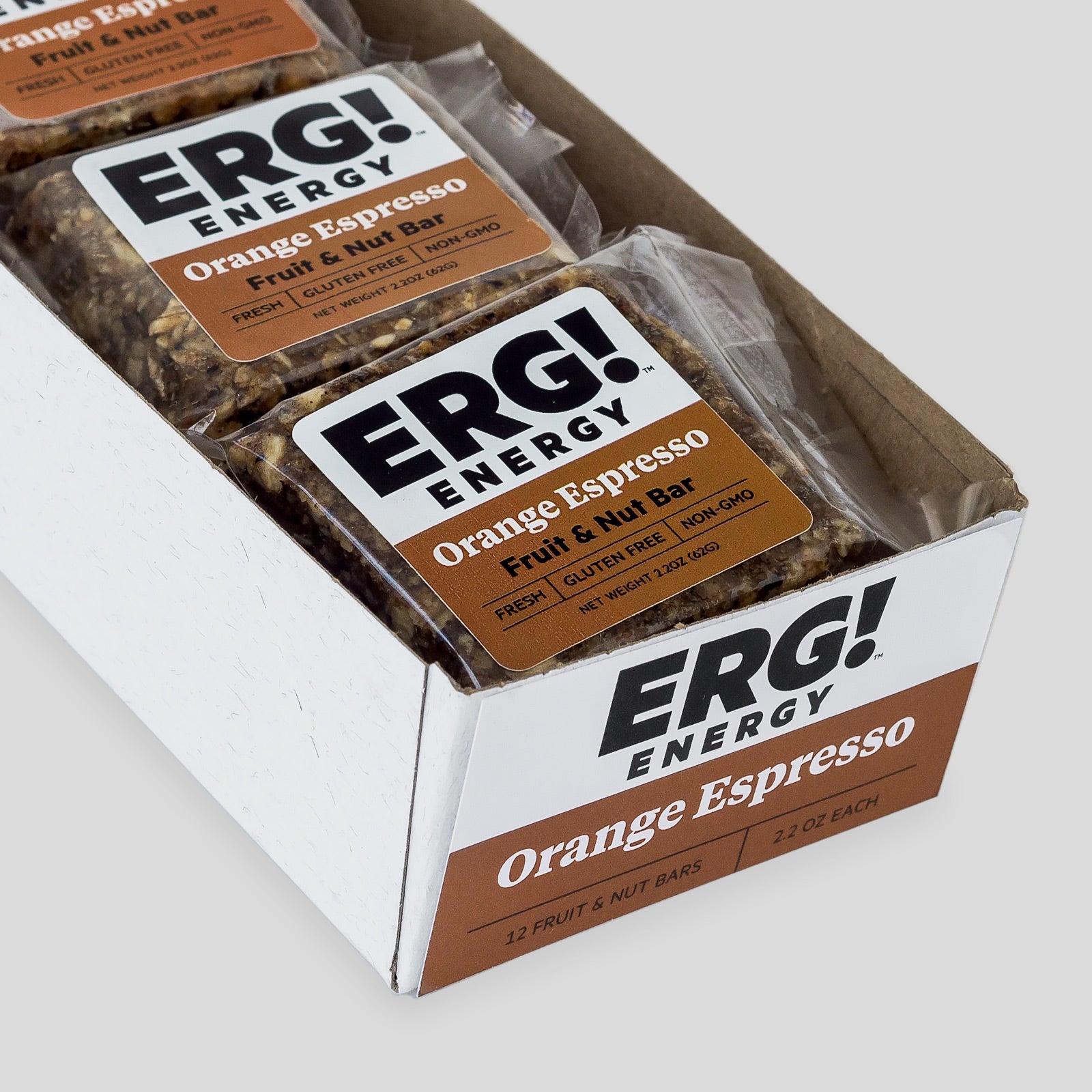 Orange Espresso ERG! - Box of 12 Bars