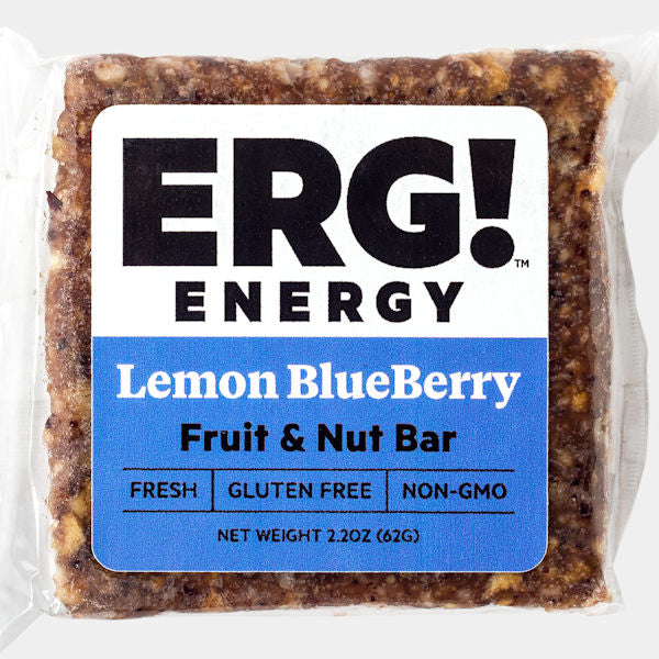 Lemon Blueberry ERG! Fruit & Nut Bar